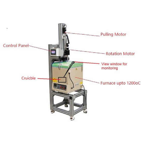 TSSG5 1200C Top Seeded Solution Growth Furnace