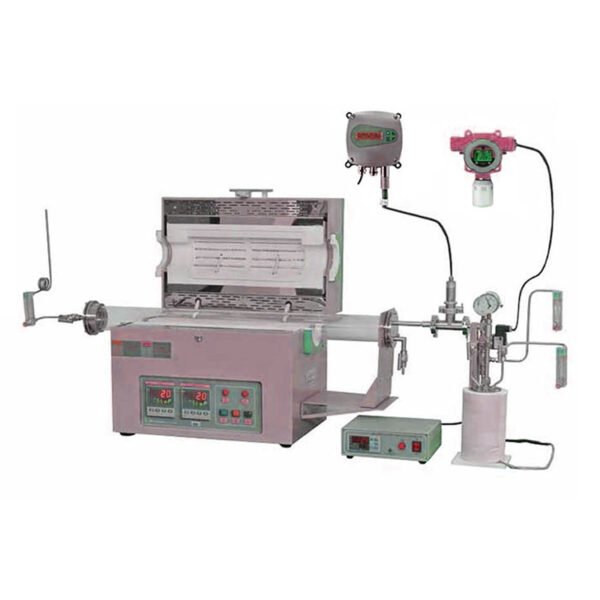 H2 Gas Tube Furnace with Alumina Tube and H2 Detector