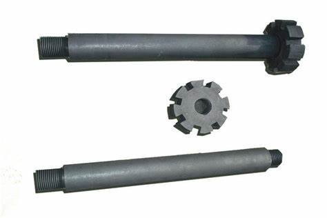 Alumina degassing graphite rotor