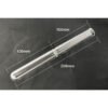 QZTube3 One End Closed Quartz Tube for Vacuum Ampule