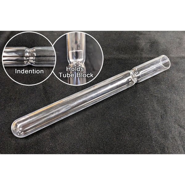 QZTube4 One End Closed Quartz Tube for Vacuum Ampule