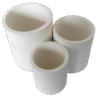 Zirconia ceramic crucible